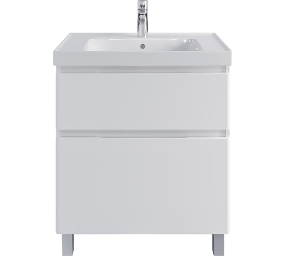 Изображение товара Тумба с раковиной RUVANN STELLO 70 + Грейс 70 в ванную, напольная Т.STELLO.Э-70Н-KIT-GRE