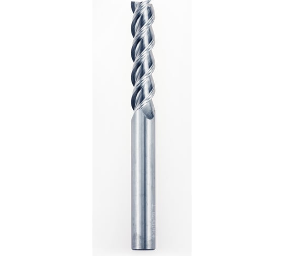 Изображение товара Фреза твердосплавная концевая по алюминию 14х65х14х150 мм, 45 HRC, 3 зуба Гендеталь 3F14150BP45