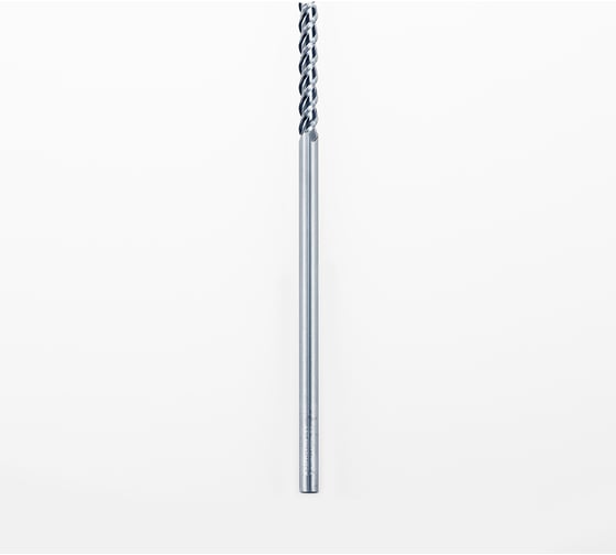 Изображение товара Фреза твердосплавная концевая по алюминию 6х40х6х150 мм, 45 HRC, 3 зуба Гендеталь 3F6150BP45