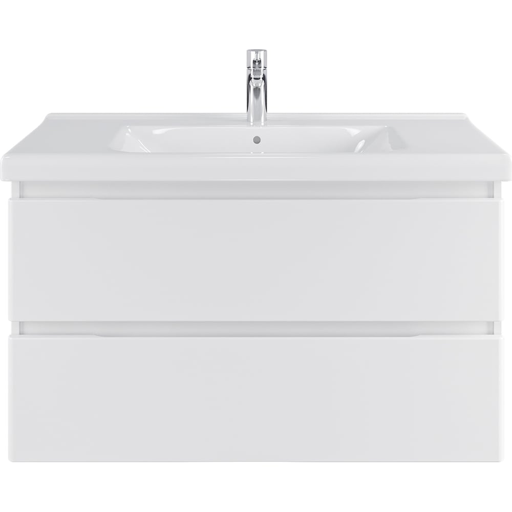 Изображение товара Тумба с раковиной RUVANN STELLO 100 + Гармония 100 современная ванная