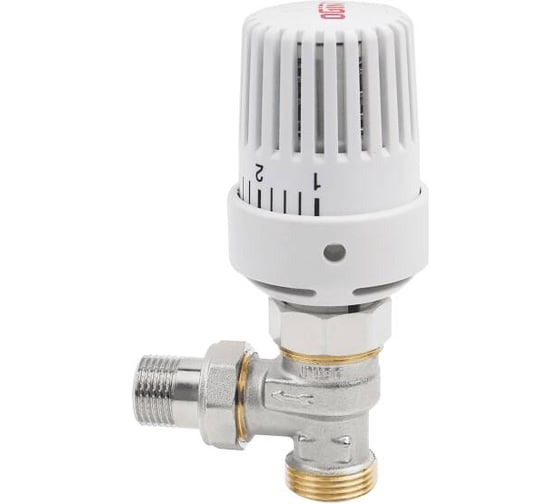 Изображение товара Клапан термостатический угловой Ogintостат латунь RTL 1/2"x3/4"ЕК р/р Ру10 022-7918