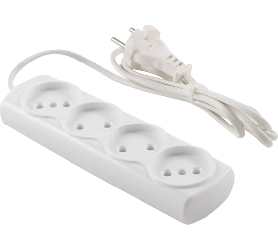 Изображение товара Удлинитель Engy Эконом 1.7м/4 розетки ШВВП 2х0.75 186712
