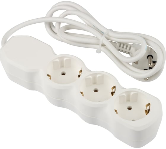 Изображение товара Удлинитель Engy Гранд 1.7м/3 розетки с заземлением ПВС 3х0.75 186688