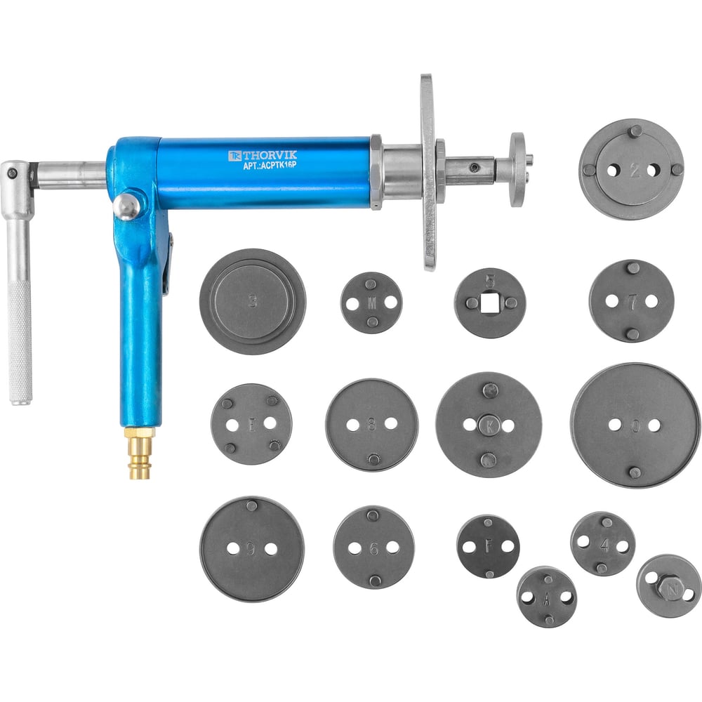 Приспособление для возврата поршней дисковых тормозных механизмов THORVIK