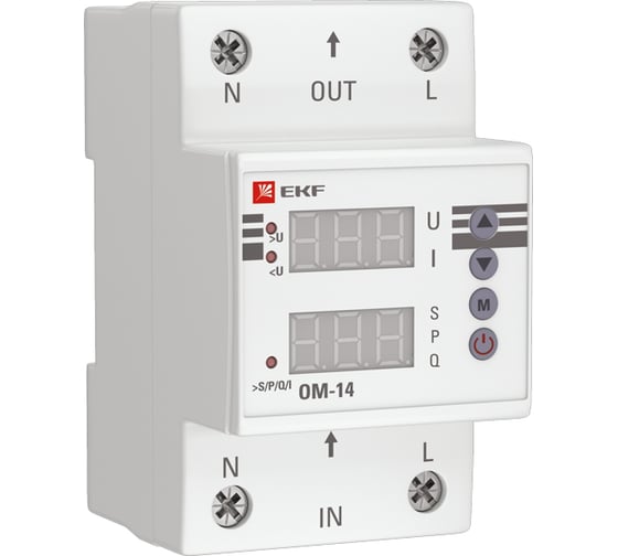 Изображение товара Ограничитель мощности EKF PROxima ОМ-14 rel-pl-14
