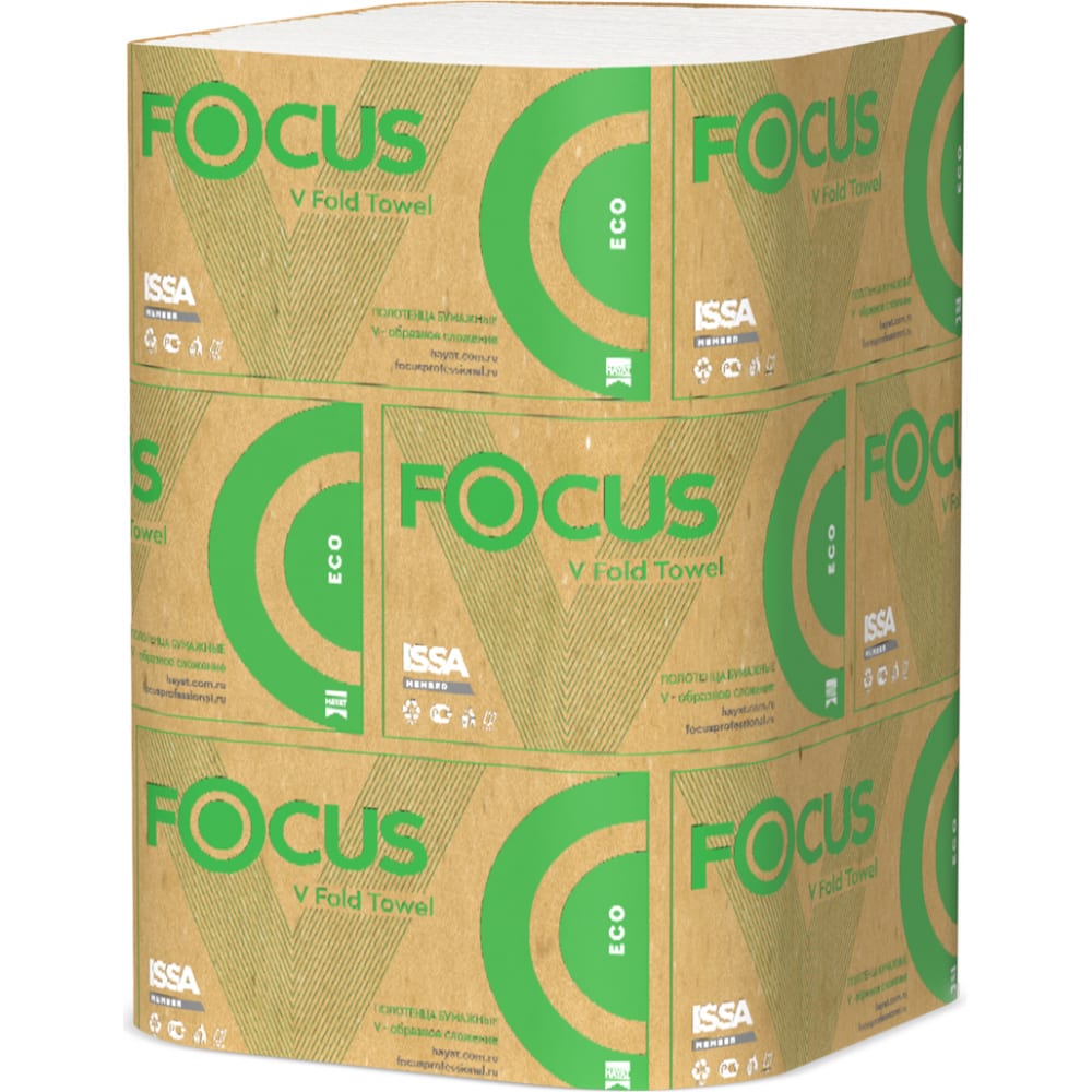 Листовое бумажное полотенце Focus ECO