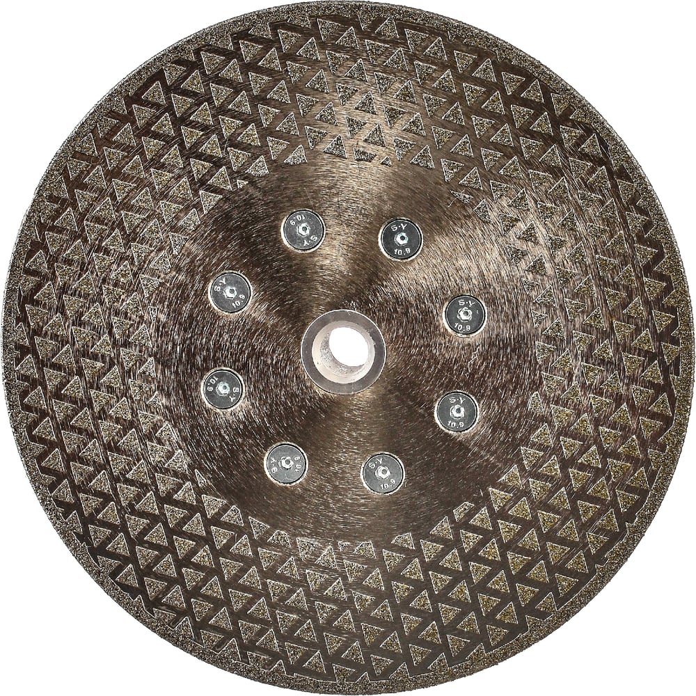 Изображение товара Диск алмазный TORGWIN гальванический сплошной с фланцем для резки и шлифовки по керамике 180хM14/5х1.6мм. Professional Best for Ceramic T1802017