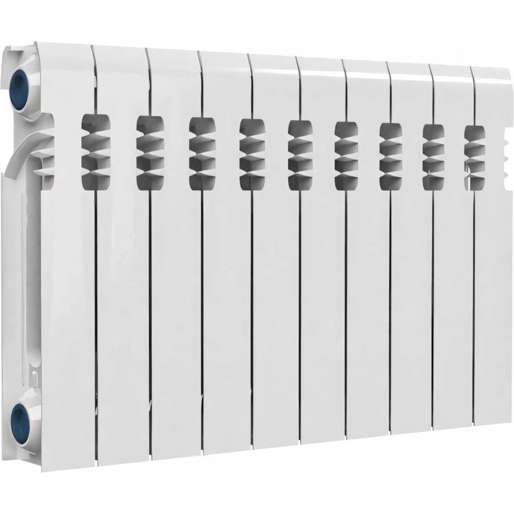 Изображение товара Чугунный радиатор Ogint RAL9016 300 10 секций, теплоотдача 840 Вт