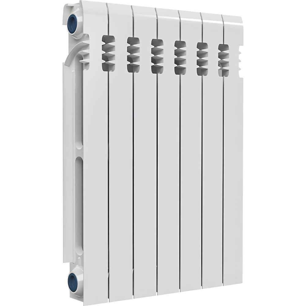 Изображение товара Чугунный радиатор Ogint 500 на 7 секций, белый, мощность 868 Вт