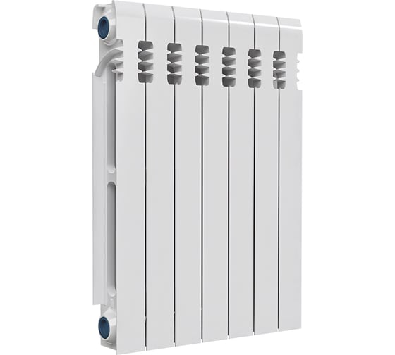 Изображение товара Радиатор чуг Ogint 500 7 секц Qну=868Вт RAL9016 117-0485