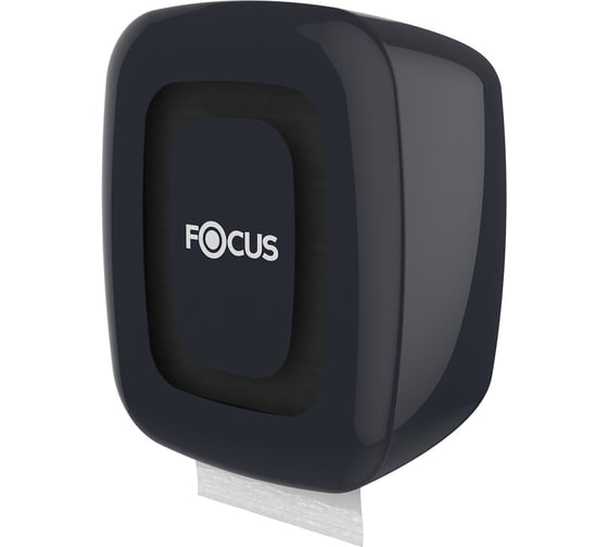 Изображение товара Диспенсер для листовых полотенец FOCUS пластик, черный H-8076284