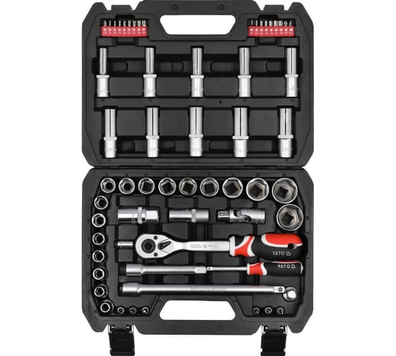 Изображение товара Набор инструментов YATO 1/2'', 60пр YT-12660