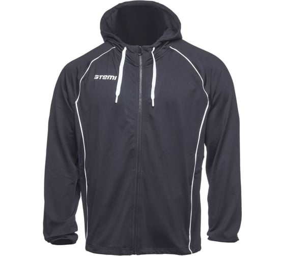 Изображение товара Толстовка парадная с капюшоном ATEMI AJKT-002SS23-BLK цвет черный, размер XL 00-00009567-XL