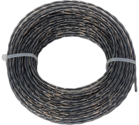 Изображение товара Леска для триммера. витой квадрат с жилой двухкомпонентная усиленная (3.0 мм; 15 м) ON 15-01-028