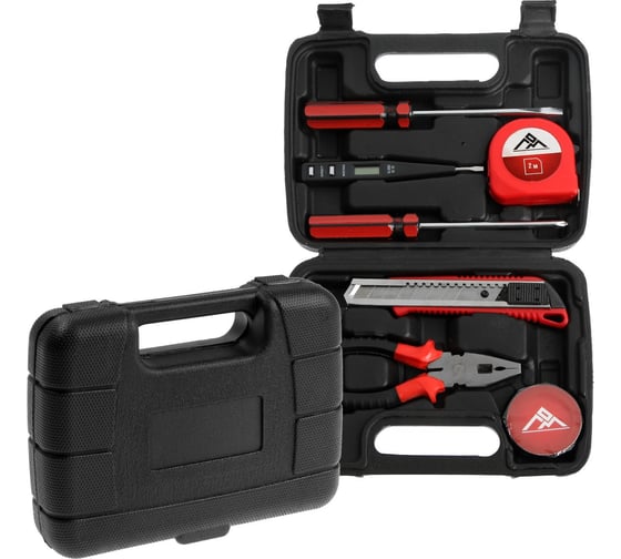 Изображение товара Набор инструментов в кейсе ЛОМ универсальный, 7 предметов 1935470