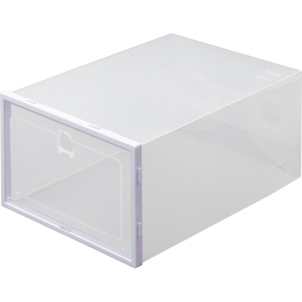 Изображение товара Комплект коробок для хранения обуви Ridberg 20 шт прозрачные пластик