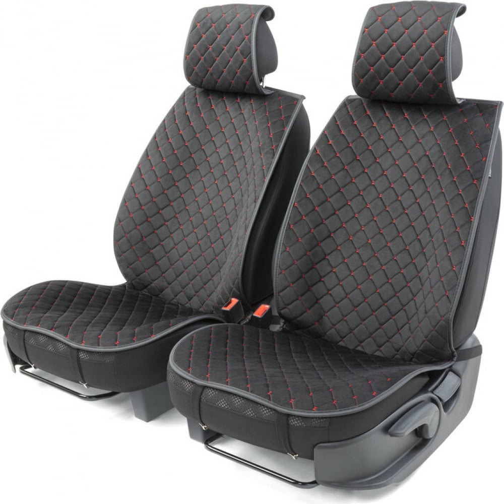 Накидки на передние сиденья CarPerformance накидки на передние сиденья car performance 2 шт fiberflax лен ромб чёрный