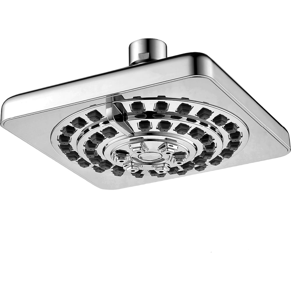 Изображение товара Верхний душ Elghansa Chrome 3 режима квадратный 131х131 мм ABS