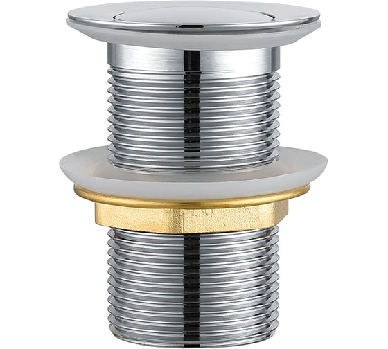 Изображение товара Донный клапан Elghansa RoundLine 1 1/4", для раковины без перелива, Click-Clack WBT-111