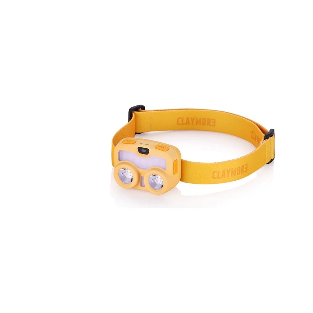Изображение товара Налобный фонарь CLAYMORE Heady3 Yellow CLC-500YE профессиональный светильник