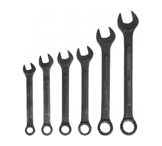 Изображение товара Набор ключей Sitomo комбинированных 6шт. 10-19 SIT 42324