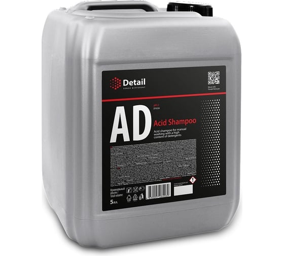 Изображение товара Кислотный шампунь Detail AD "Acid Shampoo", 5л DT-0326