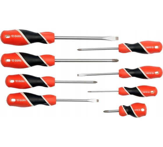 Изображение товара Набор отверток YATO 8 предметов YT-25966