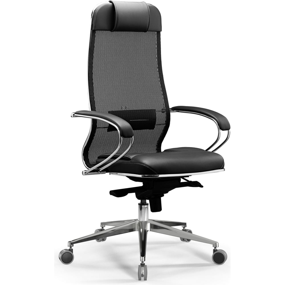 Изображение товара Современное офисное кресло МЕТТА Samurai SL-1.041 Infinity Easy Clean черное с регулировками