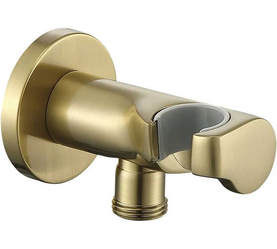 Изображение товара Подключение для душевого шланга Elghansa с боковым держателем лейки, 1/2" WS-6K-Bronze