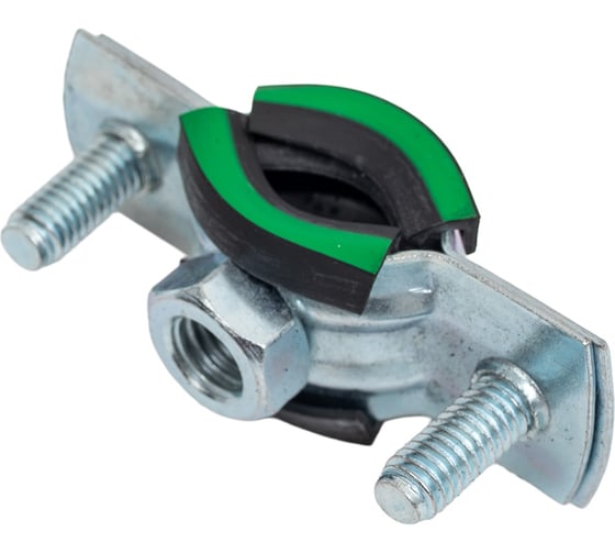 Изображение товара Хомут сантехнич. для труб ЖЕСТЬ (16-19) 3/8" с гайкой М8 цинк, 1 шт., европодвес УТ-00012009