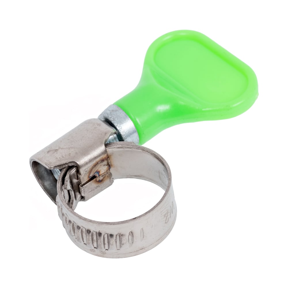 Изображение товара Хомут червячный бабочка ЖЕСТЬ 10-16/9 мм нержавеющая сталь 2 шт европодвес