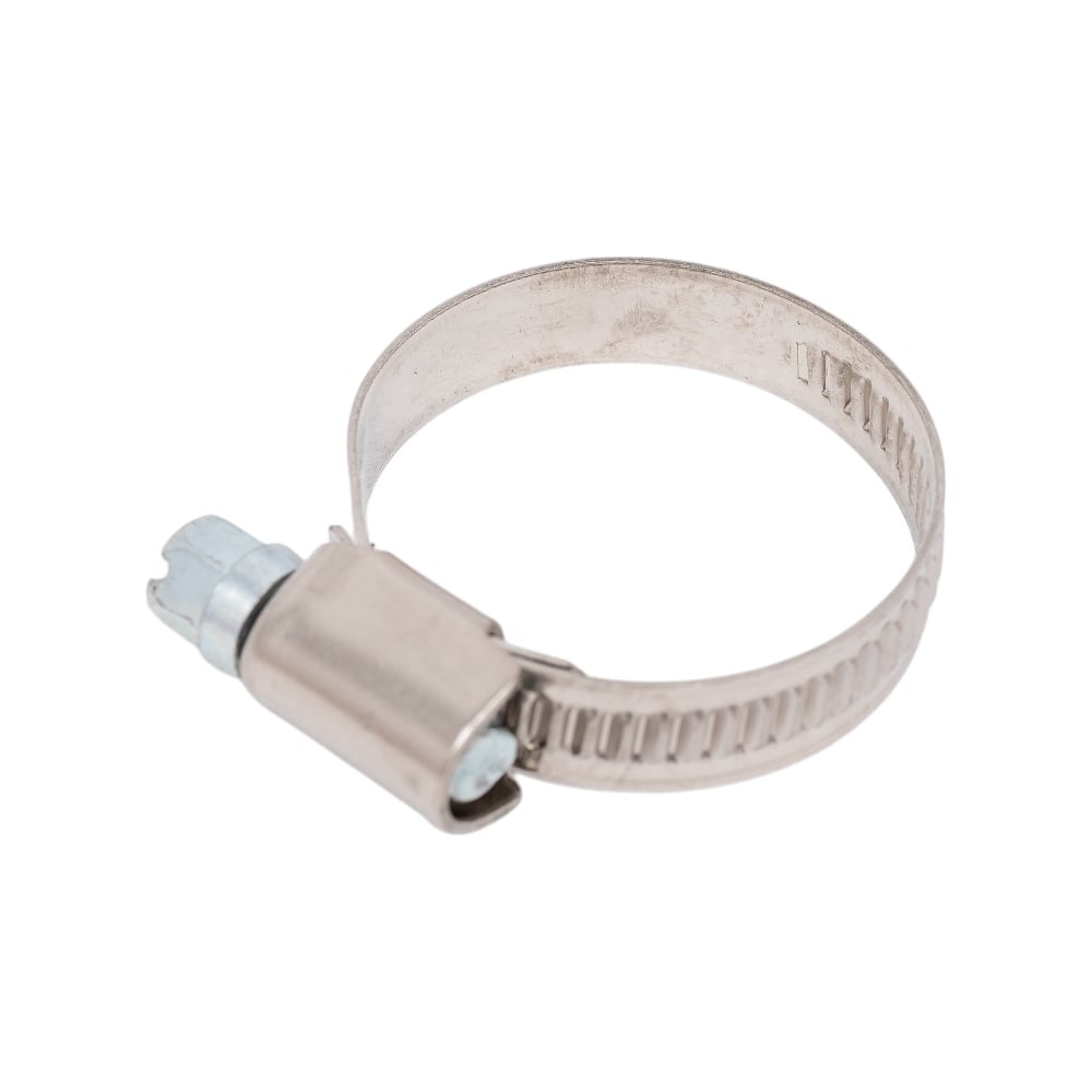 Изображение товара Хомут червячный ЖЕСТЬ 9 мм 20-32 мм нержавеющая сталь 2 шт.