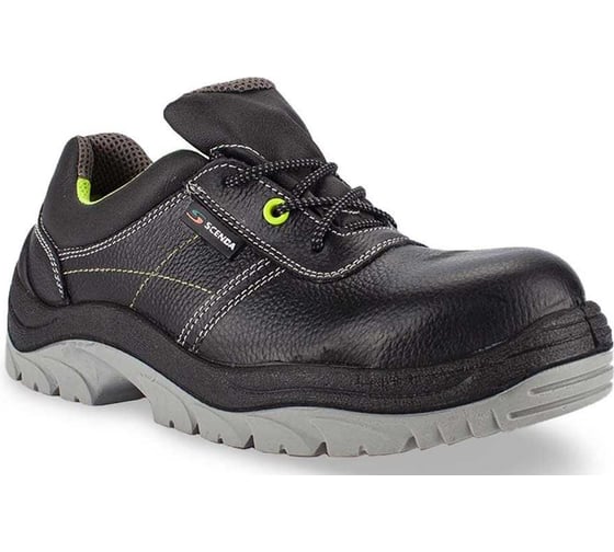 Изображение товара Полуботинки кожаные SCENDA URSUS НЕОН ПУ/ТПУ композитный подносок, р.39 БОТ5211.22