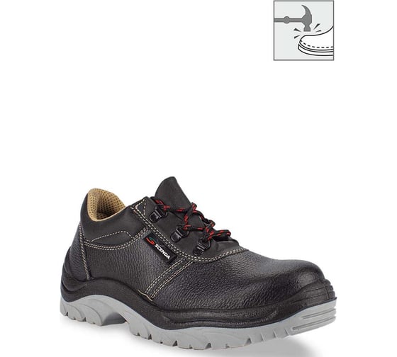 Изображение товара Полуботинки кожаные SCENDA URSUS РЕДГРЕЙ ПУ/ТПУ, металлический подносок, р.38 БОТ21321.22