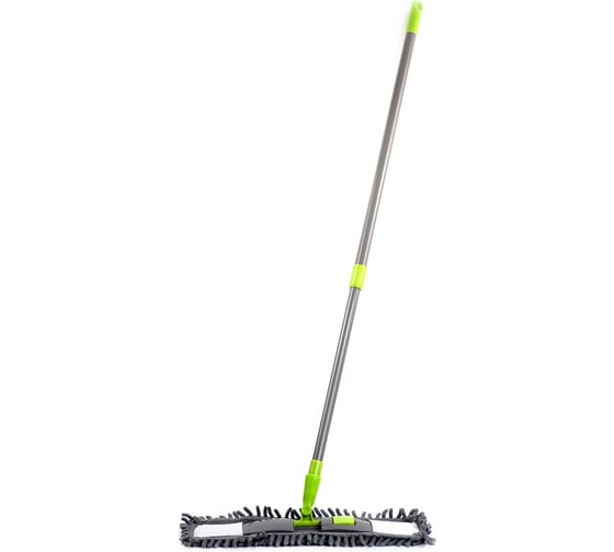 Изображение товара Швабра для пола Dom-Dom насадка, 14x44 см, микрофибра, длинный ворс, (серый) (1/50) 231-0060 270848