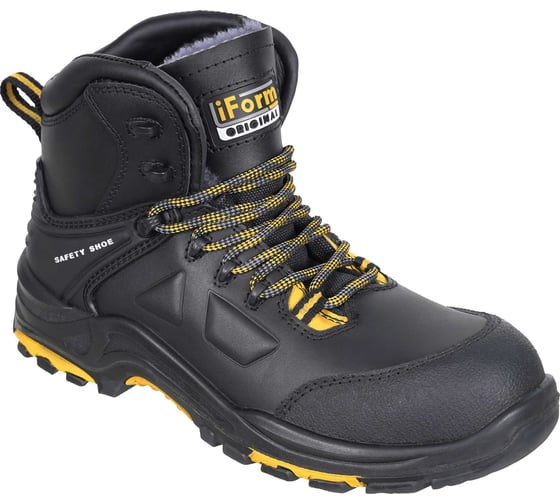 Изображение товара Ботинки iForm ORIGINAL DIAMOND GRIP с КП и КС нат мех., кожаные ПУ/нитрил Бот 194/43
