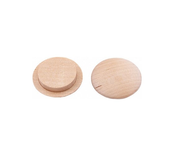 Изображение товара Заглушка Tech-Krep/Zitar дер. на отверстие 35 мм береза 15 шт 148085