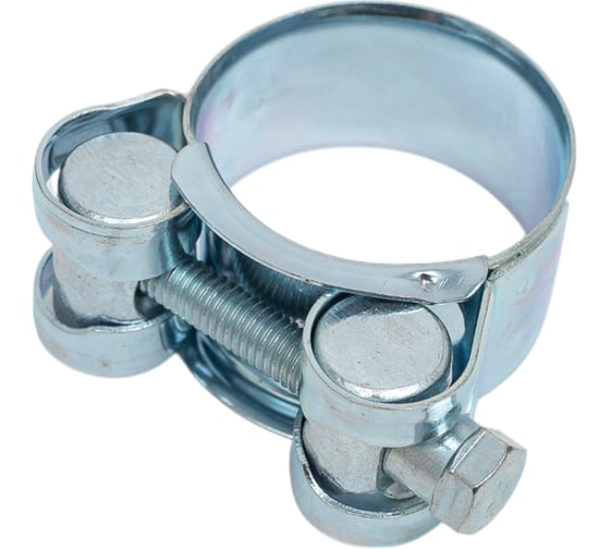 Изображение товара Хомут шарнирный (силовой) ЖЕСТЬ 26-28 мм, 2 шт., европодвес УТ-00003390