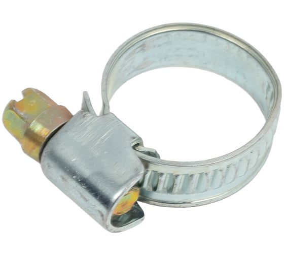 Изображение товара Хомут червячный ЖЕСТЬ 9 мм, 12-20 мм, цинк, 2 шт., европодвес УТ-00011017