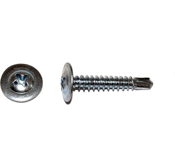 Изображение товара Саморез с прессшайбой КРЕП-КОМП сверло 4,2х57, 30 шт. пшс57мф