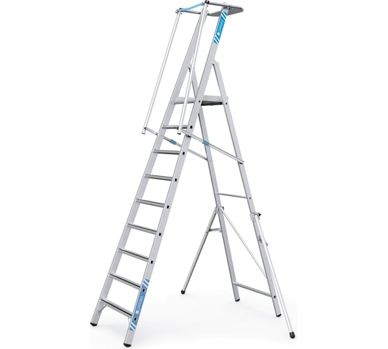 Изображение товара Стремянка с большой площадкой Zarges ZAP Safemaster S 9 ступеней 41679