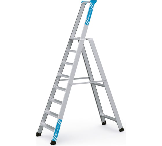 Изображение товара Стремянка с приклепанными ступенями Zarges Seventec S 8 ступеней 40338