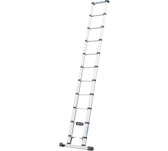 Изображение товара Телескопическая приставная лестница Zarges Compactstep L 11 ступеней 40410
