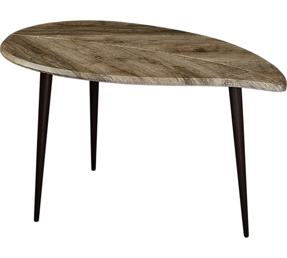 Изображение товара Стол журнальный Мебелик BeautyStyle 28 дуб крымский состаренный/венге 9008