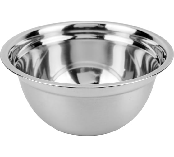 Изображение товара Миска Mallony Bowl-Ring-18, объем 1.5 л, из нерж стали, смешанная полировка, диа 18 см 00 2797