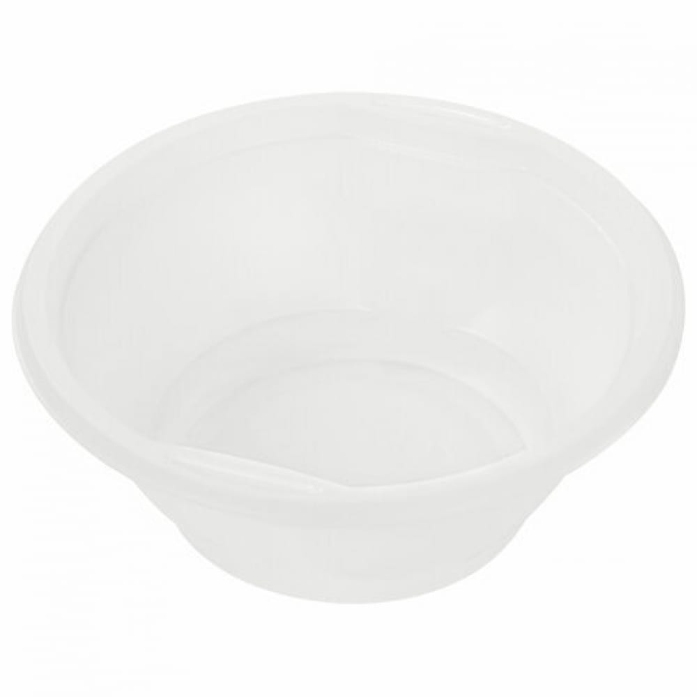 Одноразовые суповые тарелки ЛАЙМА тарелка одноразовая суповая 500 мл белый