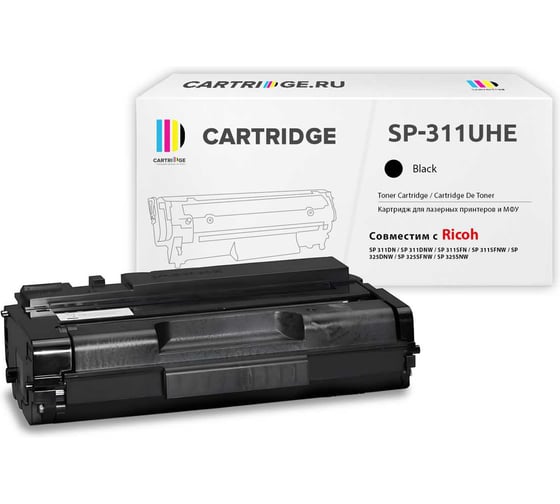 Изображение товара Картридж Solution Print SP 311UHE (821242) для Ricoh, черный 333995