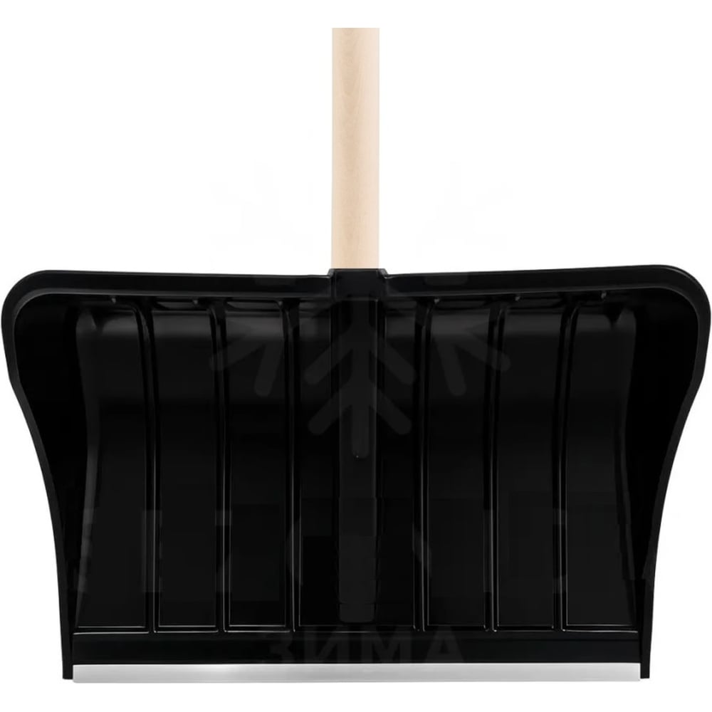 Изображение товара Лопата для уборки снега КЭС 540x350 мм с деревянным черенком