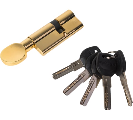 Изображение товара Цилиндровый механизм Аллюр HD FG 70-5К BP (40Gx30) латунь, перф. ключ/вертушка 16263