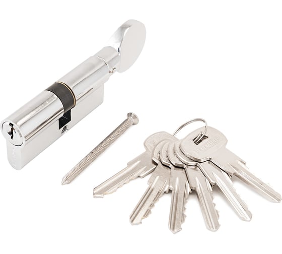 Изображение товара Цилиндровый механизм Аллюр A.G 60-6К CP хром, вертушка 1268